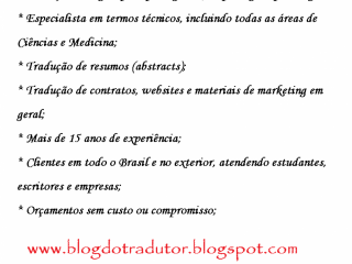 Tradutor de inglês - especializado em artigos acadêmicos / abstracts - Fortaleza – CE