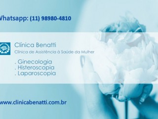 Clínica Benatti - Clínica Ginecológica em São Paulo especializada no atendimento da saúde da mulher